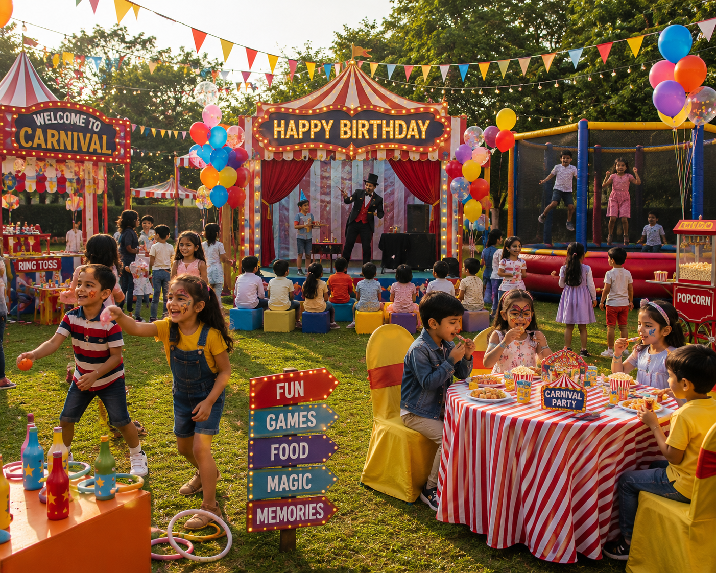 kids birthday party games in sambhajinagar aurangabad