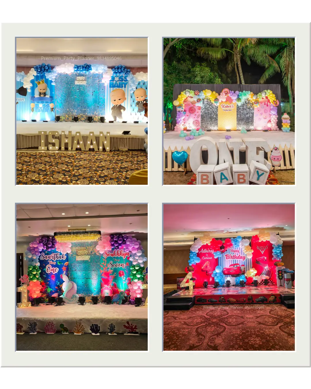 grand birthday parties decoration