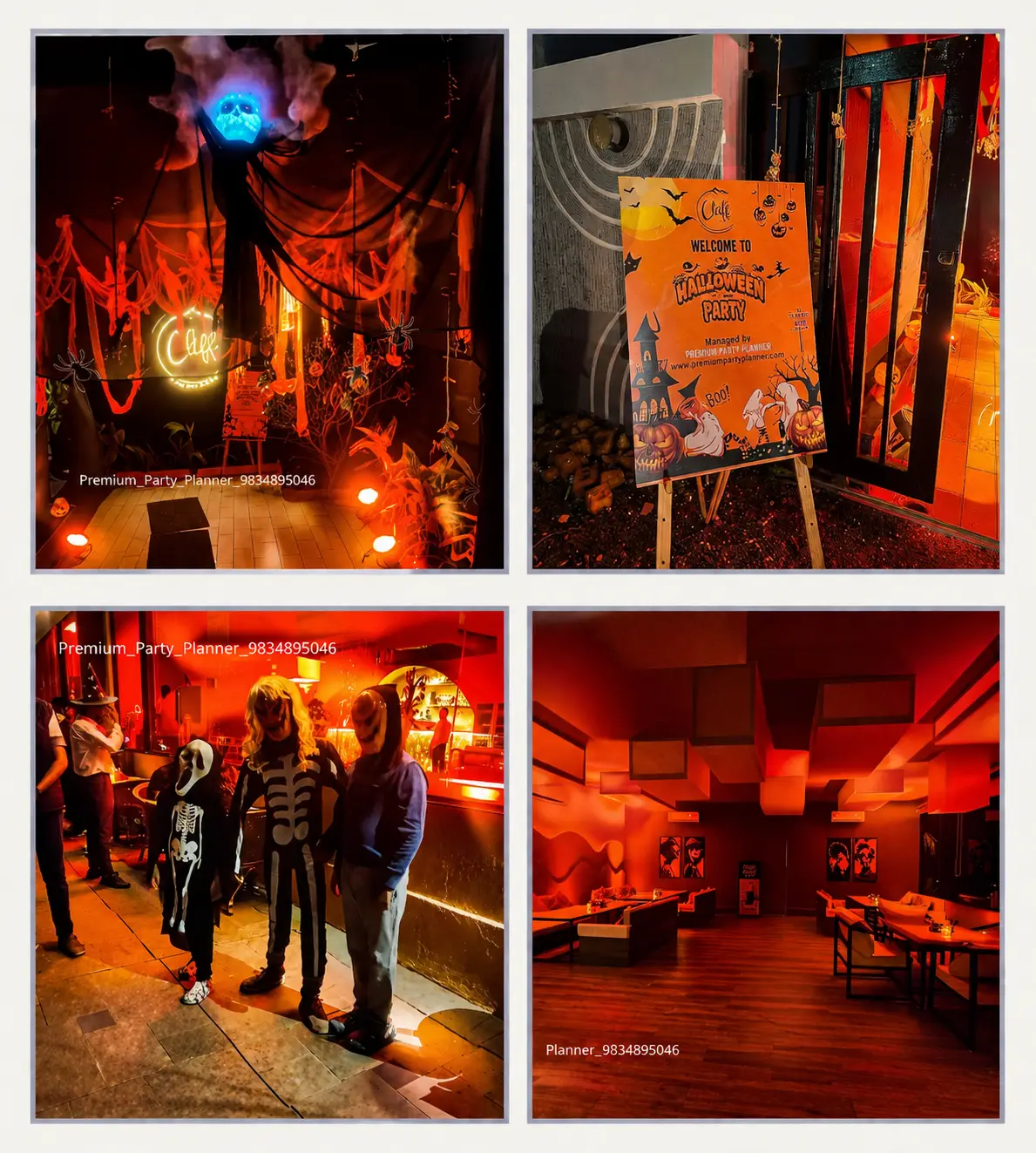 halloween theme birthday party decoration